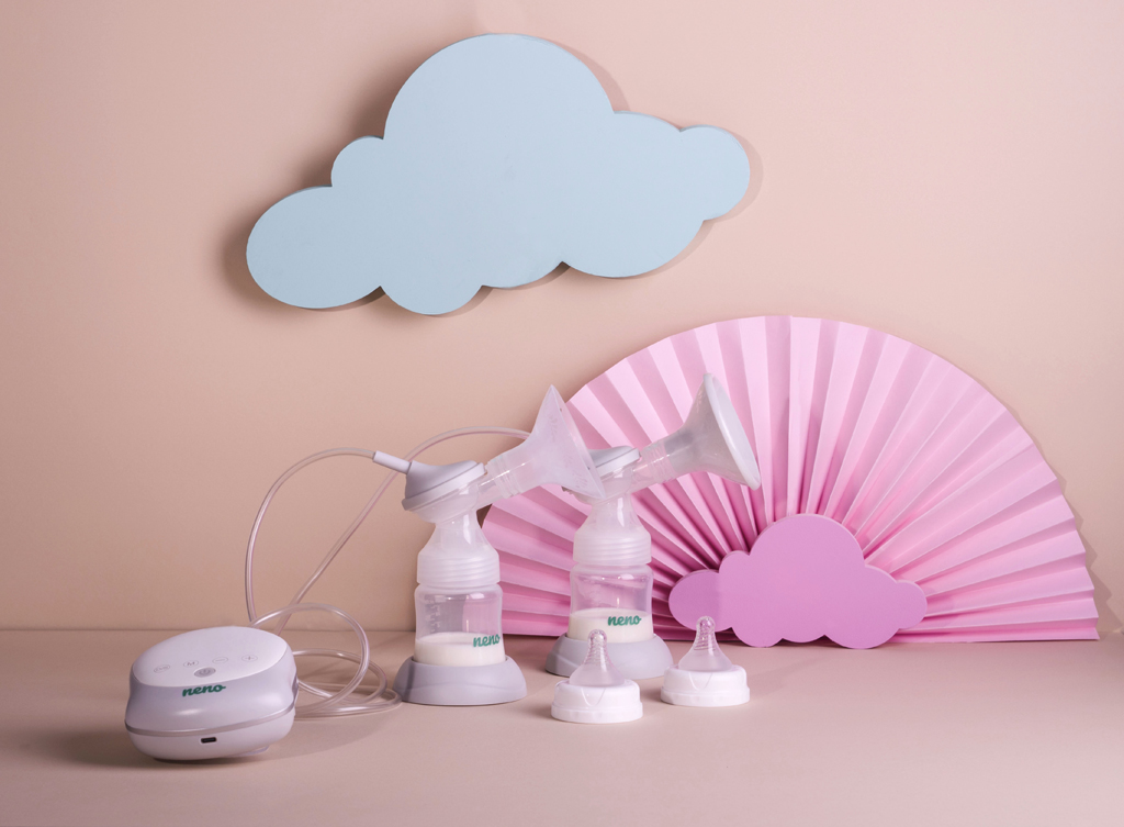 NENO Odsávačka materského mlieka duo elektrická Neno Due